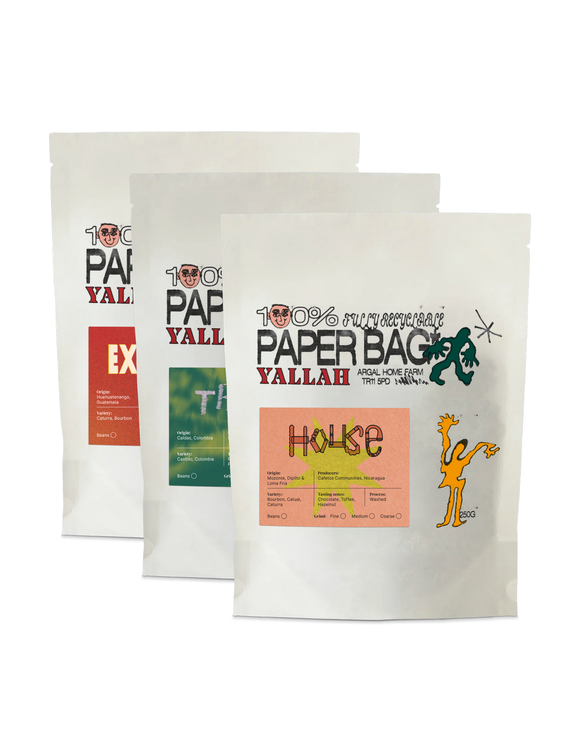 Taster pack, Three of the best