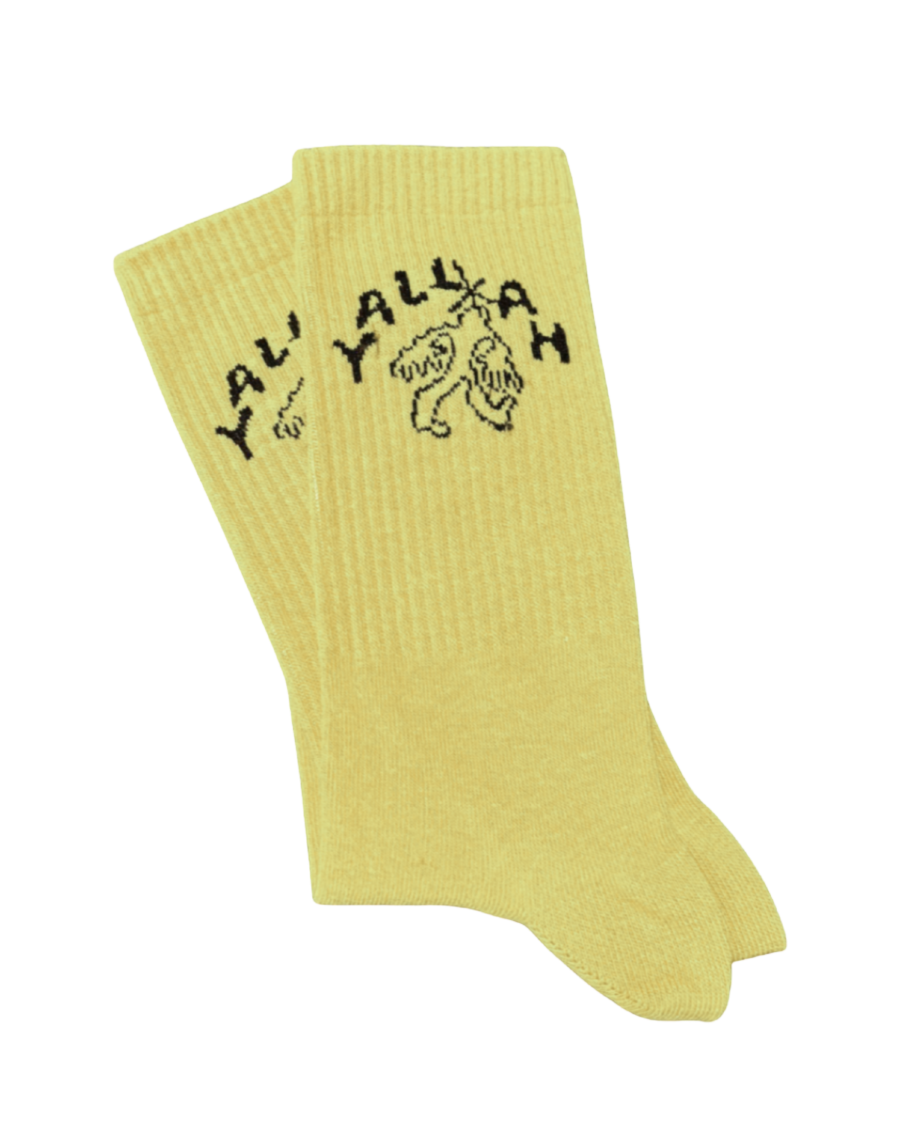 Yallah Socks - Butter Yellow