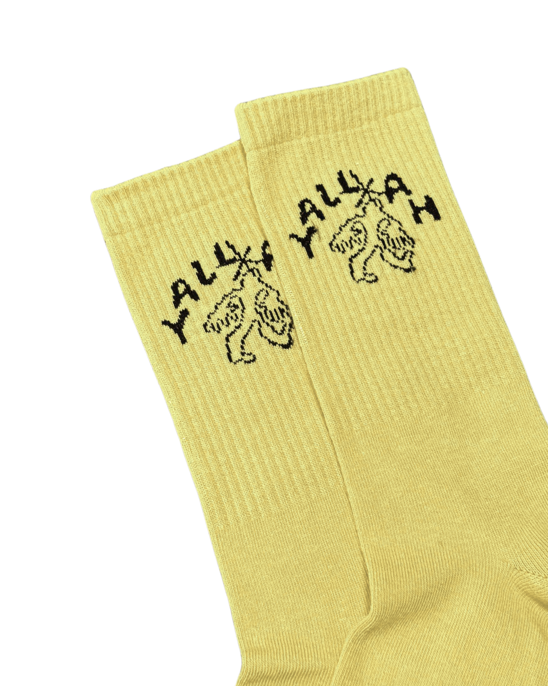 Yallah Socks - Butter Yellow