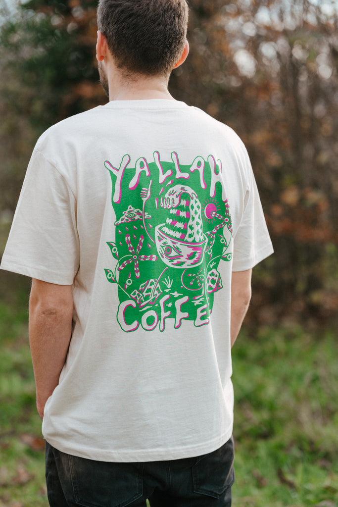 T-Shirts, Yallah X Hands For Feet, - Yallah Coffee