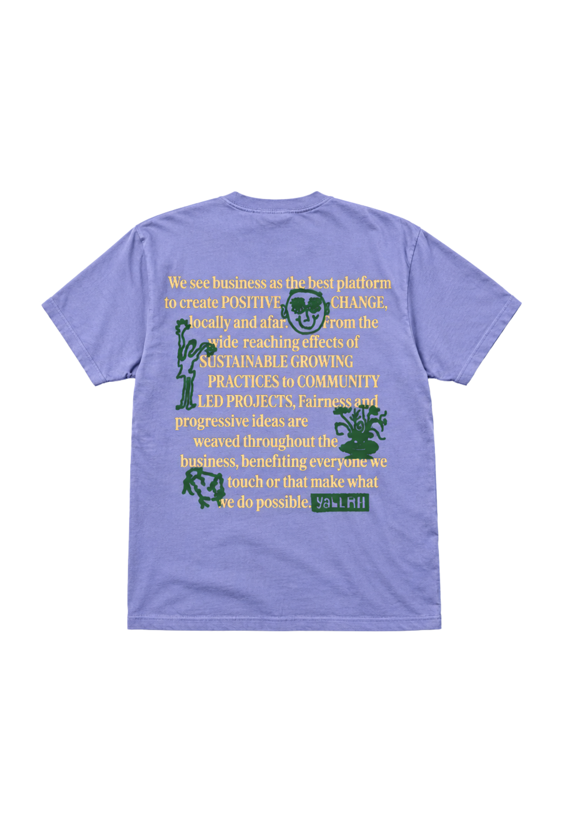 Impact Tee, Lilac